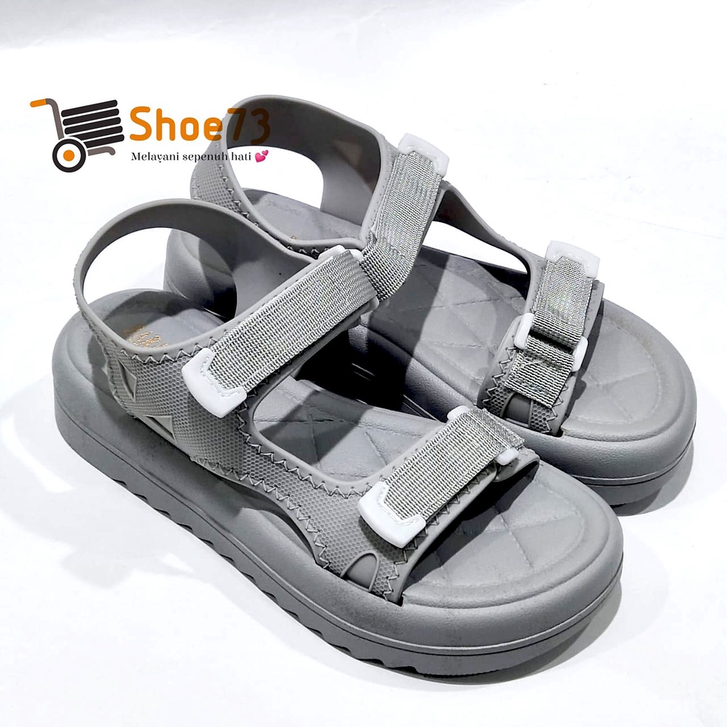 BARA BARA JSL 2207 V-6 SIZE 36-40 ORIGINAL l Sandal tali jelly wanita l Sendal gunung cewek impor