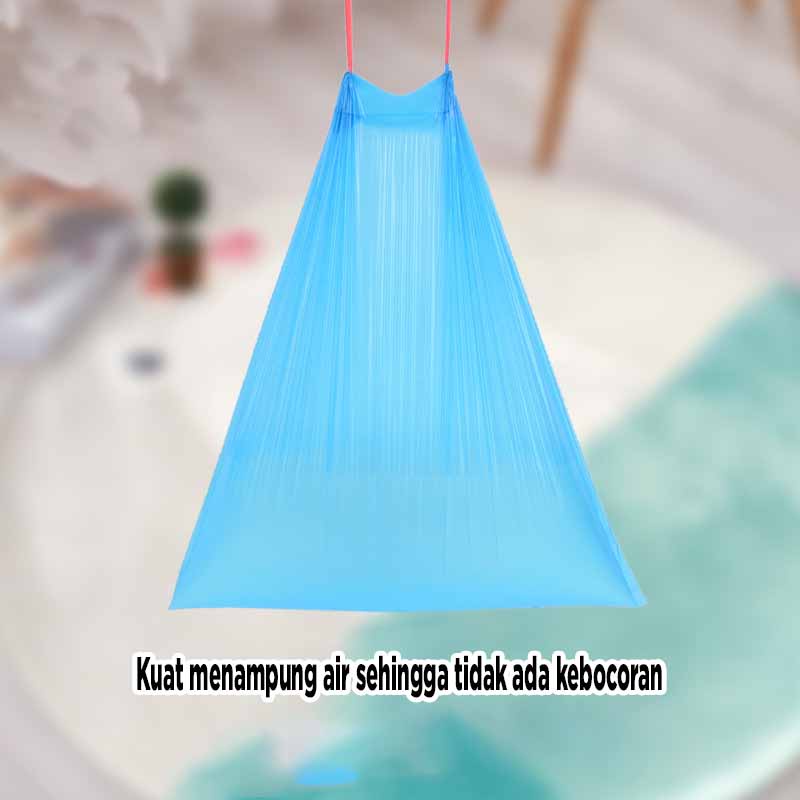 KANTONG PLASTIK SAMPAH DENGAN TALI | KANTONG SAMPAH SERBAGUNA | PLASTIK KRESEK DENGAN DRAWSTRING