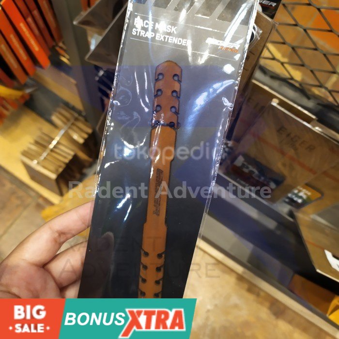 Tali Masker EIGER1989 X ADAPTEREN Mask Strap Brwon Coklat 91000 6455 Original KEREN AWET