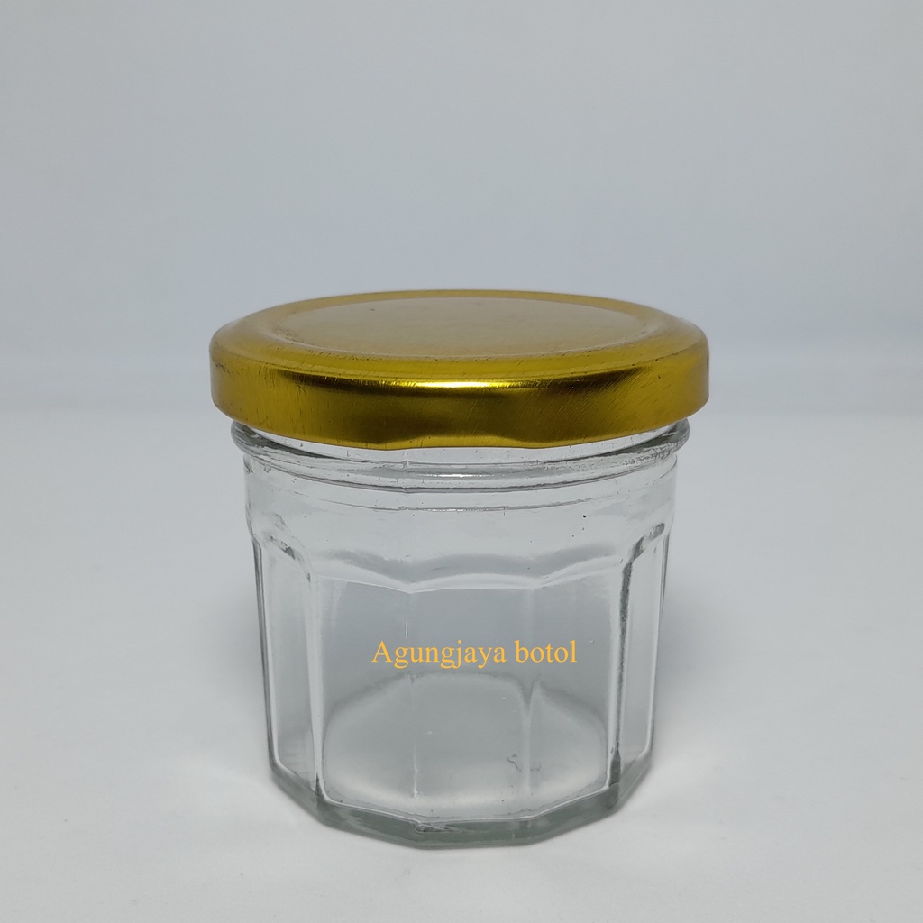 Jar Kaca 90 Ml Gelas Clear / Jar Kaca / Toples Kaca / Jar Madu / Jar Selai / Jar 90 Ml