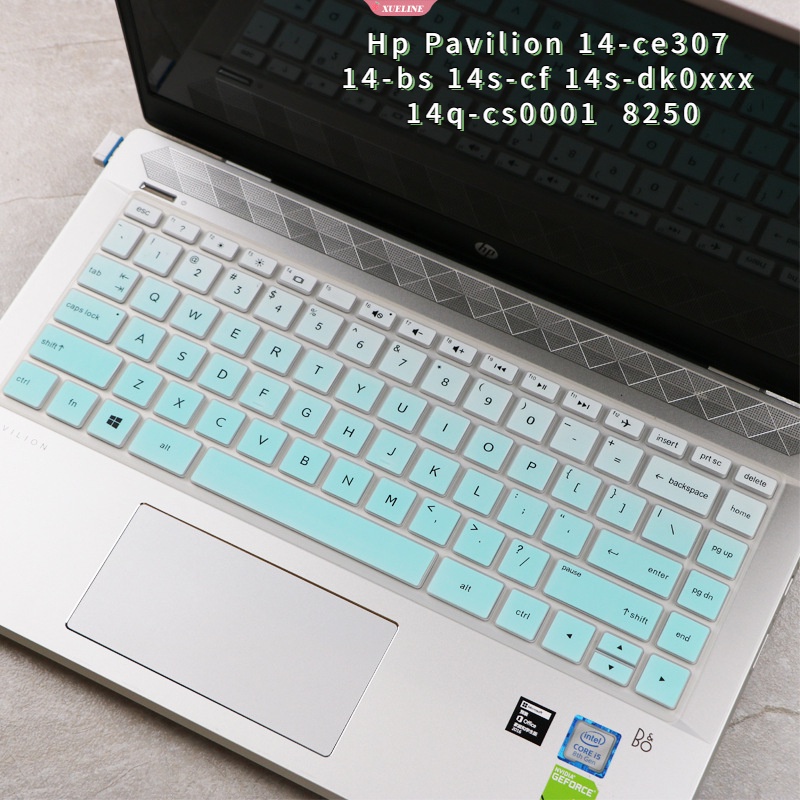 Pelindung Kulit Cover Keyboard TPU Untuk Hp Pavilion 14inch 14-ce307 14-bs 14s-cf 14s-dk0xxx 14q-cs001 8250 pad Laptop film Aksesoris [ZXL]