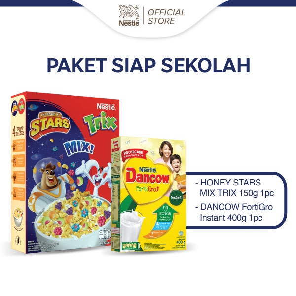 

Paket Siap Sekolah (Honey Star Mix Trix + Dancow)