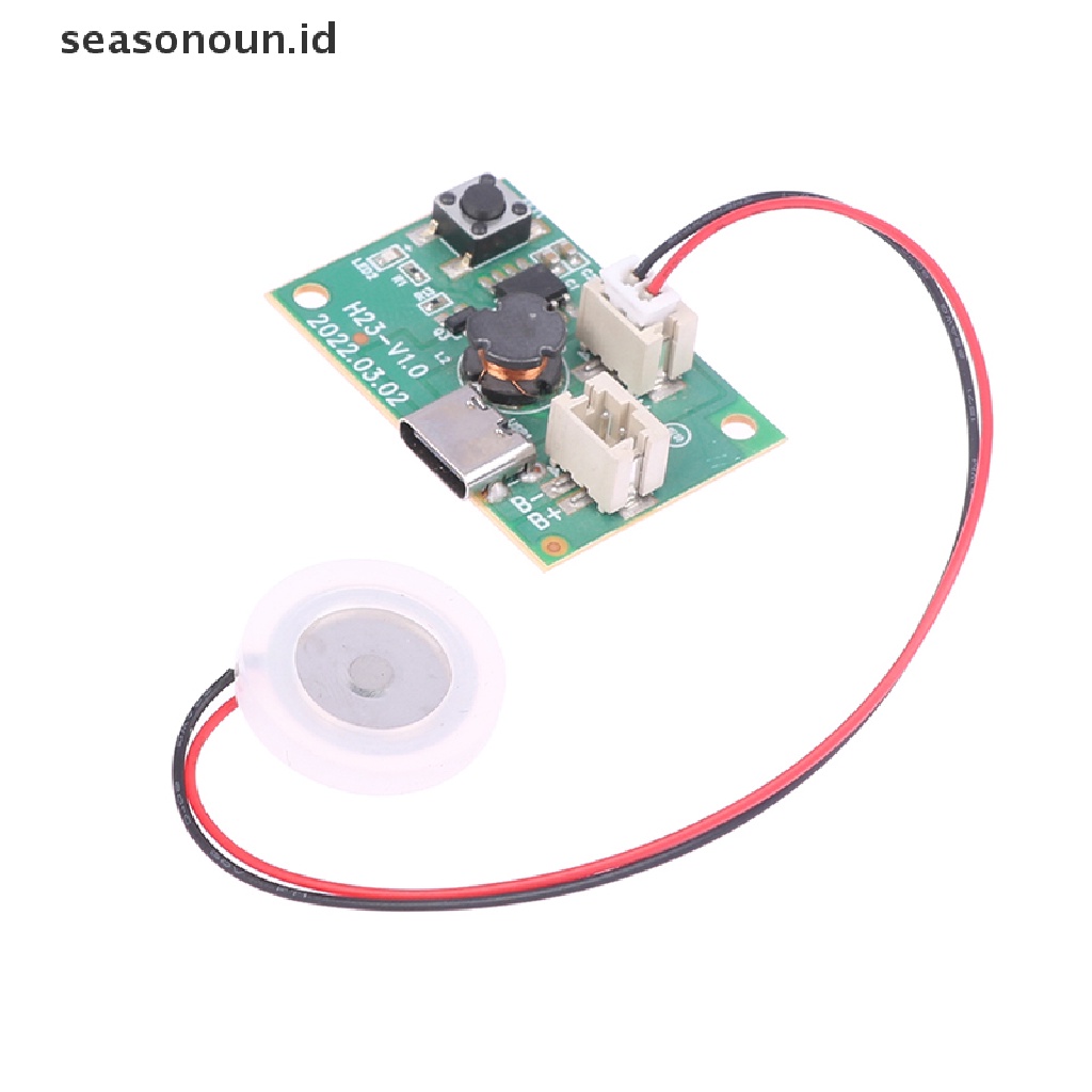 Seasonoun USB Mini Humidifier DIY Kits Papan Sirkuit Fogger Lembaran Oskilag.