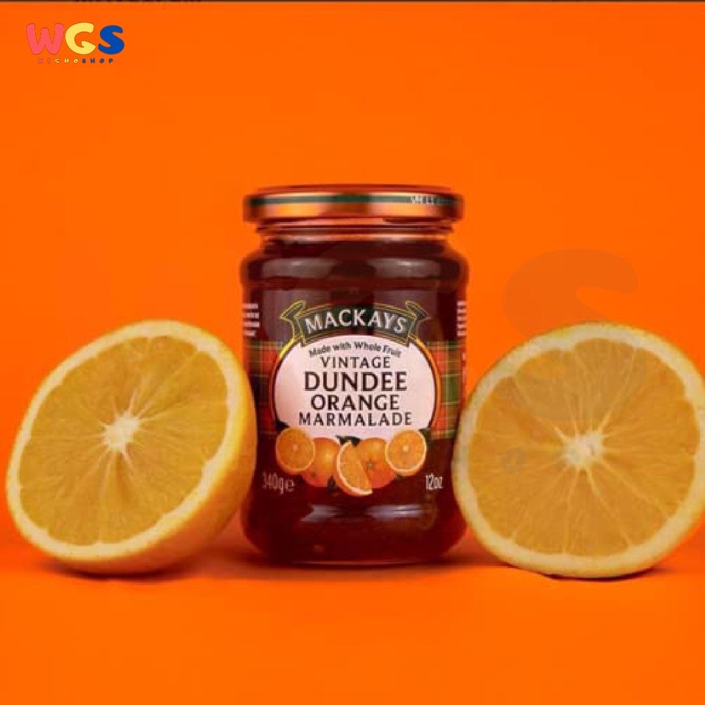 Selai Mackays Dundee Orange Marmalade Jam 340 gr - Selai Jeruk