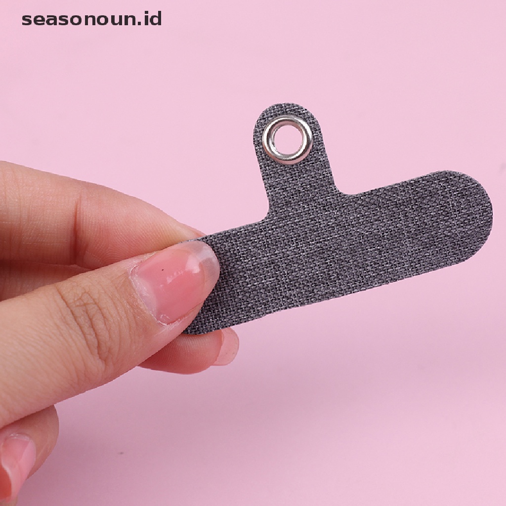 Seasonoun 5Pcs Lanyard Ponsel Gantung Loop Tether Tab Untuk Ponsel Case Cakupan Penuh.