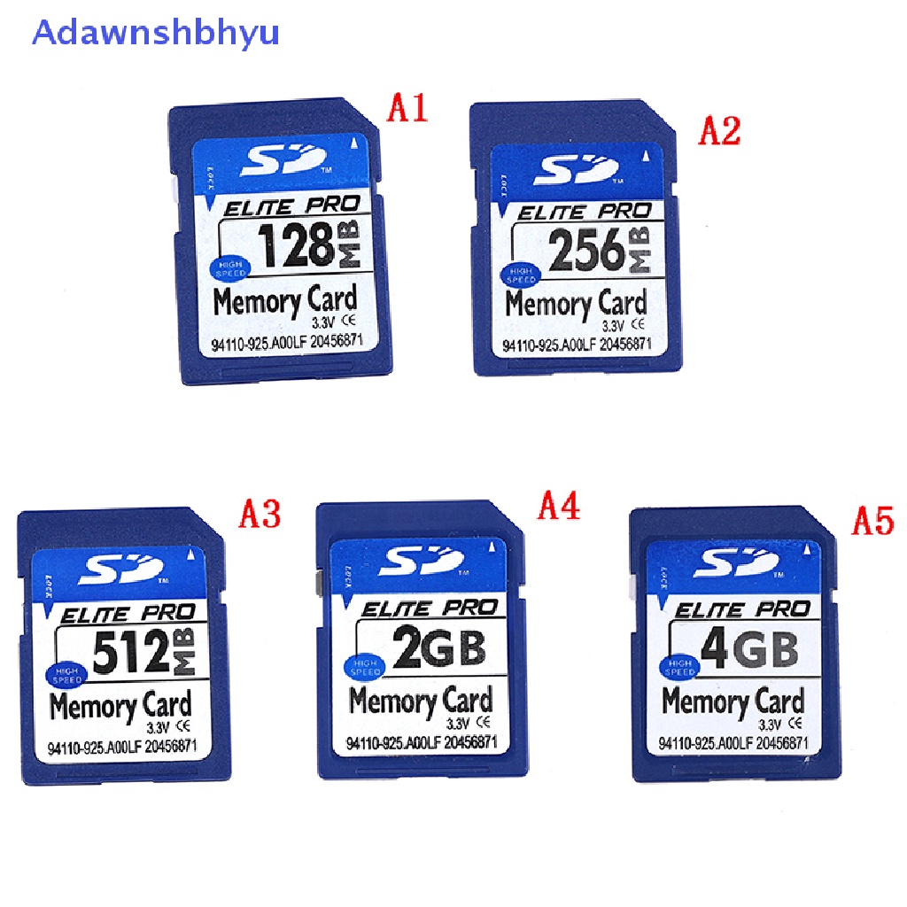 Adhyu 128MB 256MB 512MB 2GB 4GB SD standard card Aman digital memory ID