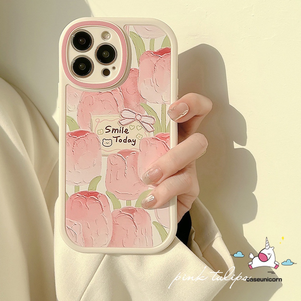 Floral Phone Case Untuk Infinix Hot 10s 10T 11s Hot 10 9 11 Play Hot 10 Lite Smart 5 6 Note 8 Ins Fresh Flowers Soft TPU Shockproof Girls Flower Casing Cover