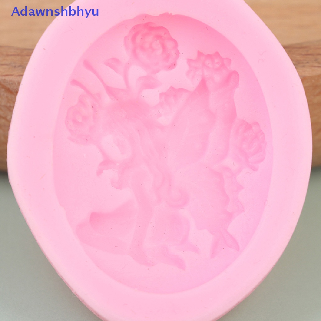 Adhyu Fairy Silicone Mold Alat Dekor Kue Cookie Baking Candy Cetakan Sabun Coklat ID