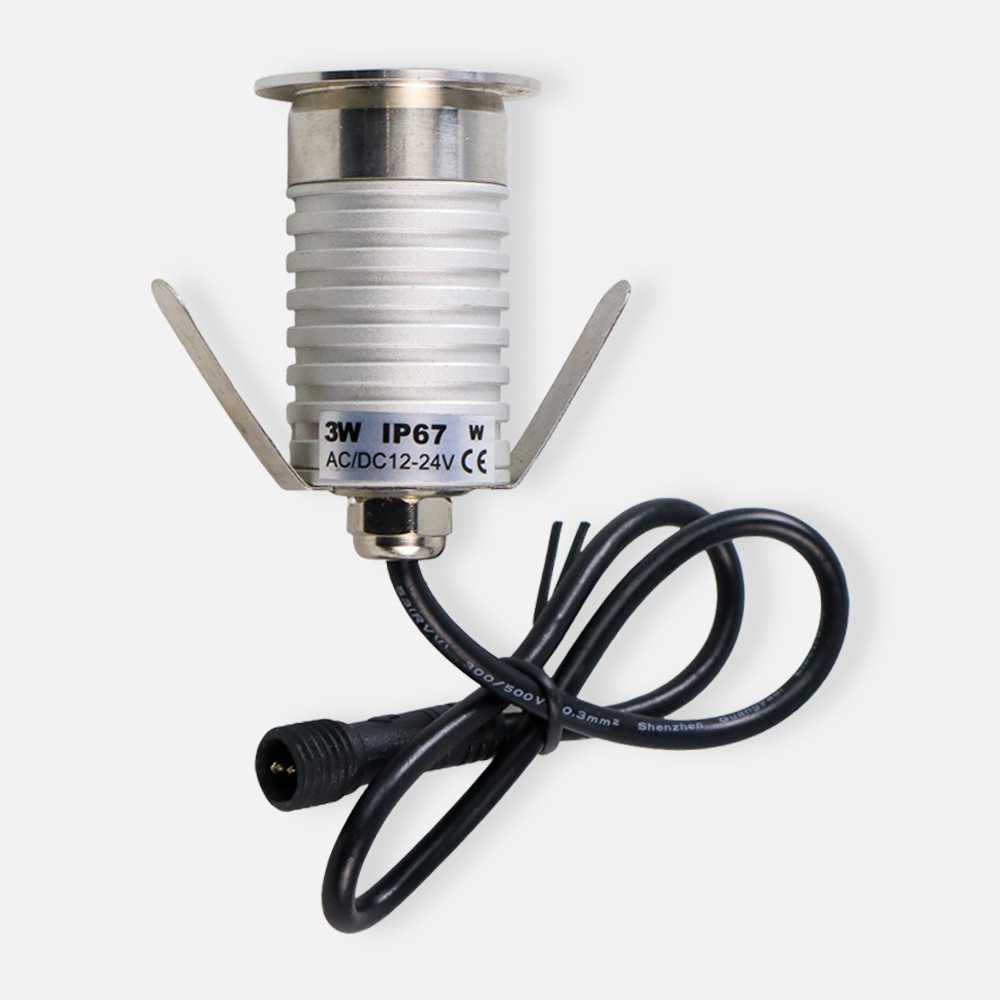 (BISA COD) FTIHSHP DEASHION Lampu Taman Outdoor LED Underground 3W IP67 Natural Light - FW001