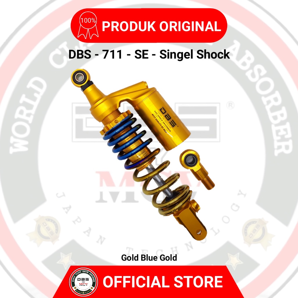 [ BISA COD ] Shock Tabung DBS 711 G SPORT NEW SPECIAL EDITION / DBS 725 G SERIES NEW SPECIAL EDITION GENIO BEAT VARIO SCOOPY MIO J GT M3 FINO XEON SOUL GT125 FAZZIO