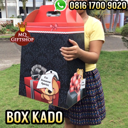 

⭐BISA COD⭐ BOX KADO SIZE L ~ KOTAK HADIAH ~ IMPORT BAGUS