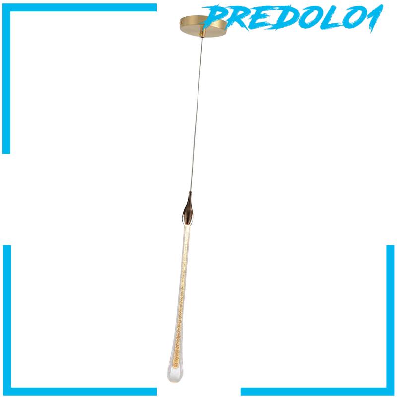 [Predolo1] Lampu Gantung Kaca Lampu Plafon Gantung Bentuk Drop Untuk Dapur Kamar Tidur