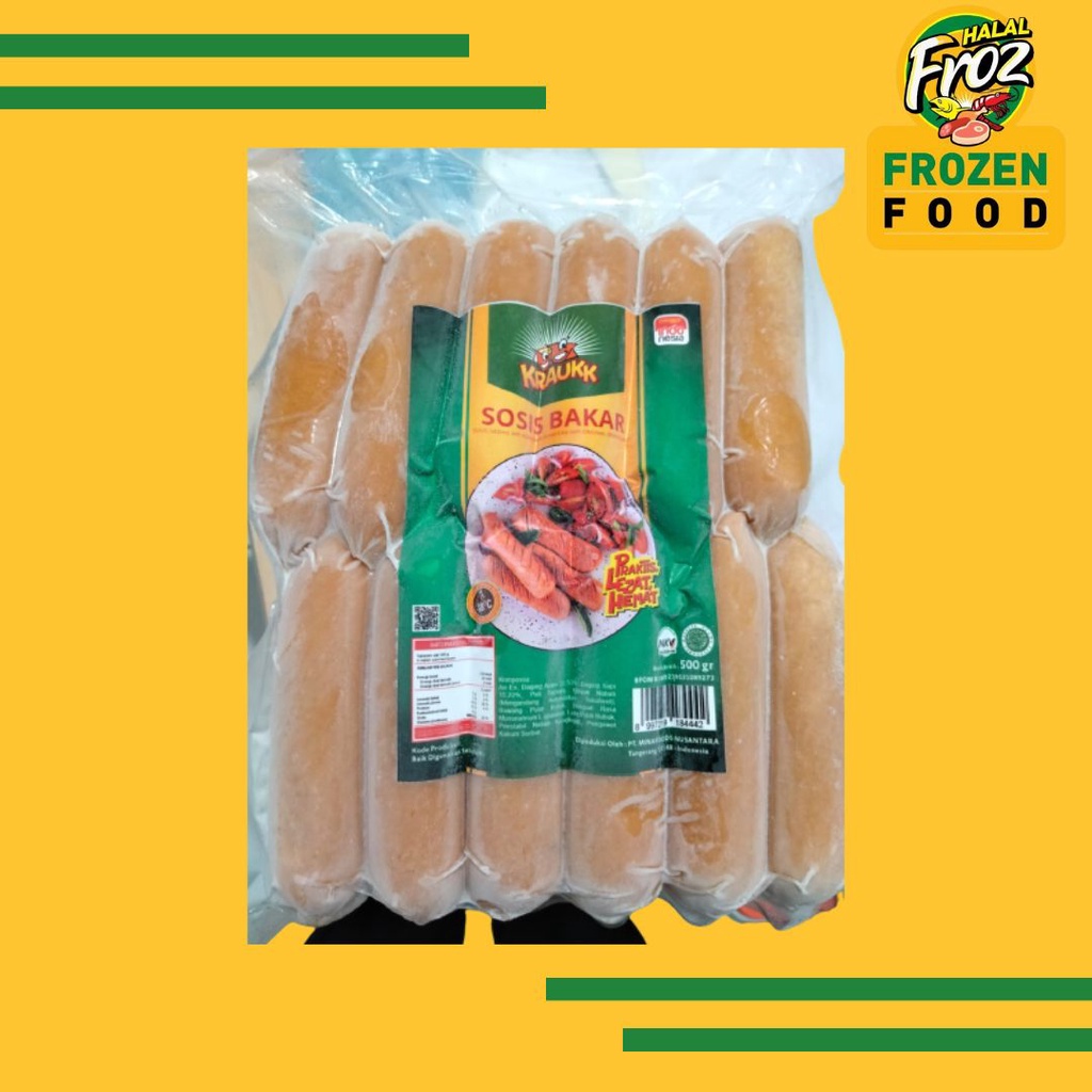 

Kraukk Sosis Bakar isi 500gr Ciputat InstantSameday Ready