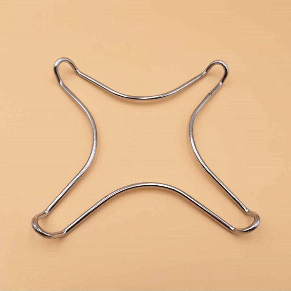 Solighter 2Pcs Stove Top Support Stainless Steel Bagian Peralatan Masak Aksesoris Dapur Tempat Panci Masak