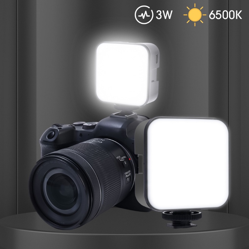 Lampu Video 49leds Portabel Untuk Kamera/3W 800LM 6500K Untuk Malam Hari Pencahayaan Isi Fotografi Untuk Kamera Ponsel