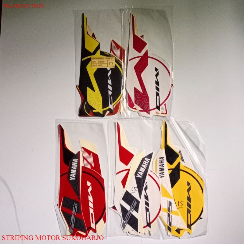 (ORI) Striping Sticker Yamaha Mio M3 2015 KUALITAS ORIGINAL MURAH