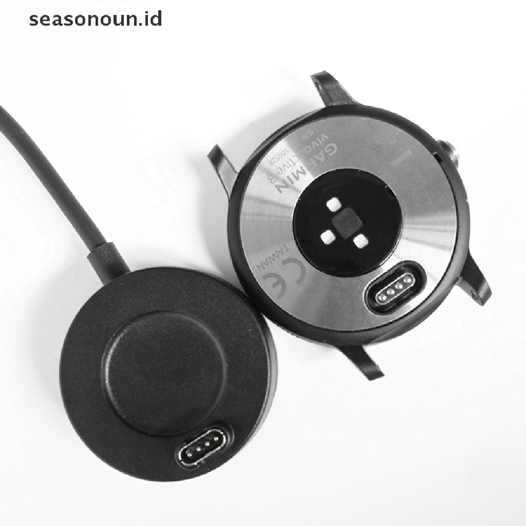 Seasonoun Smart Charger Fast Charging Dock Station Kabel Untuk Fenix 5s 5x6 Forerunner 935alas Pengisian Daya Vivoaktif3Aksesoris Jam Tangan Pintar.