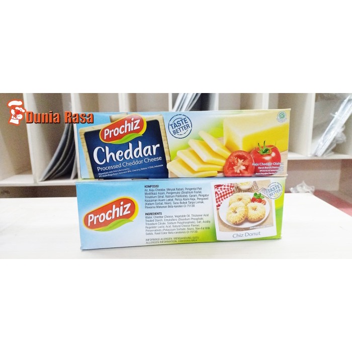 

Keju Prochiz Cheddar 2Kg (Gratis MRJELLY Agar-Agar 1 Sachet )