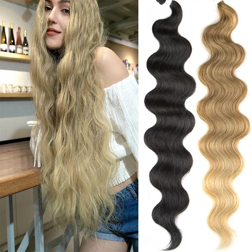 Lily Wig Aksesoris Rambut Top Quality Rambut Keriting Alami Lembut Wave Curl