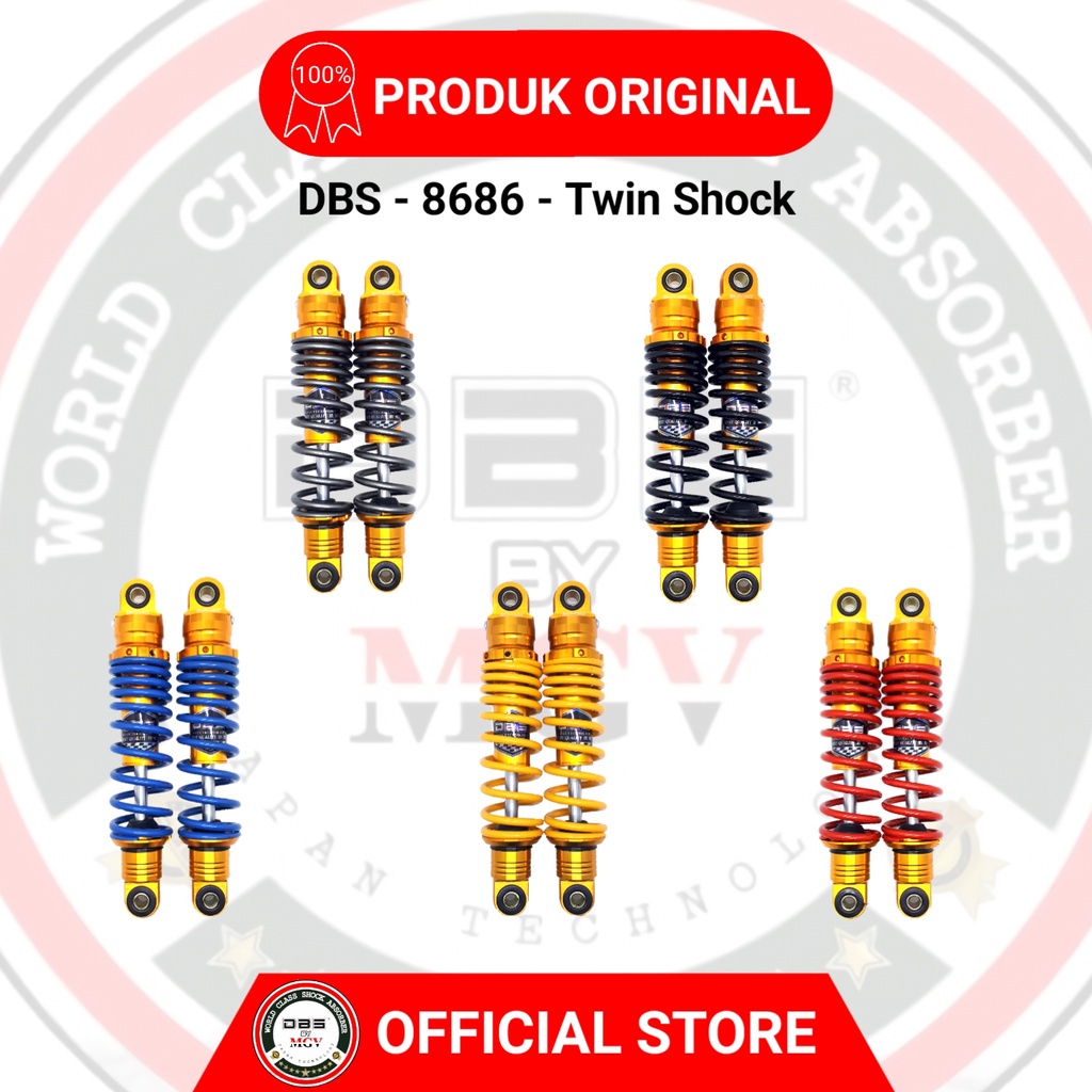 [ BISA COD ] Shock Non Tabung DBS 8686 Z SERIES JUPITER Z Z1 VEGA R ZR LEXAM FORCE F1ZR CRYPTON