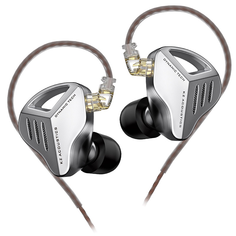 Kz ZVX Single Dynamic HIFI Earphone Bass DJ Music Headset Earbuds In Ear Sport Running Headphones