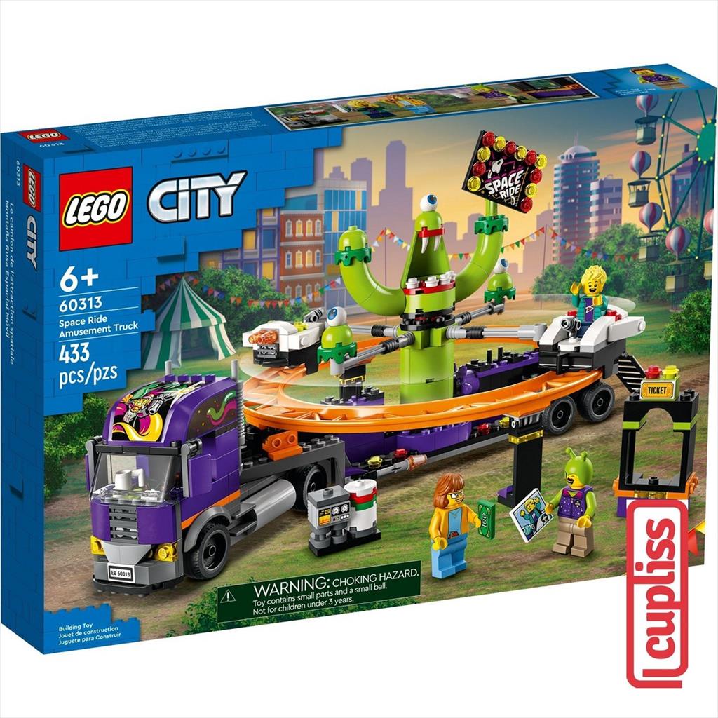 LEGO City 60313 Space Ride Amusement Truck