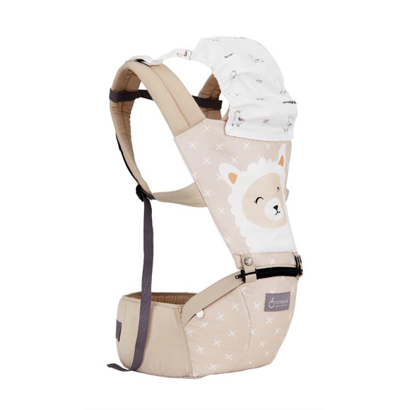 Gendongan Bayi Omiland Sloth series/Alpaca Series HIPSEAT 6 Posisi OB15151-15152