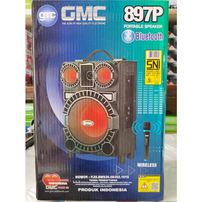 GMC Speaker Portable 897P 6,5"