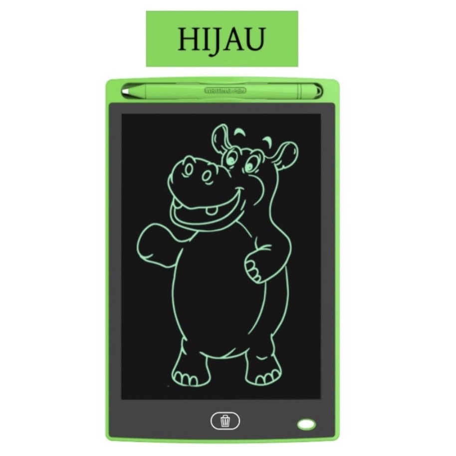 LCD Writing Tablet 8.5 Inch | Drawing Pad | Papan Tulis Anak Dan Dewasa Digital Pad Edukasi Anak