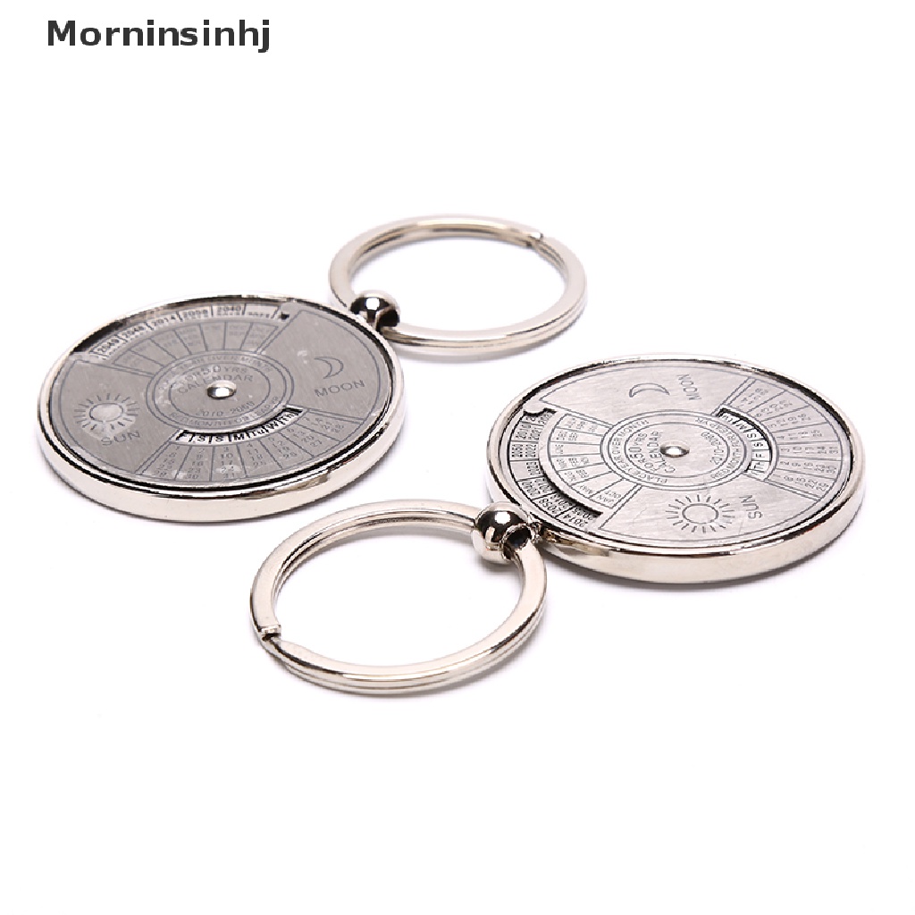 Mornin Gantungan Kunci Kalender Rings Astroy KeyChains Car Bag Pendant Keyring id