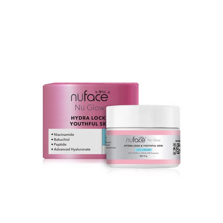 Nuface Nu Glow Hydra Lock &amp; Youthful Skin Day Cream SPF 30