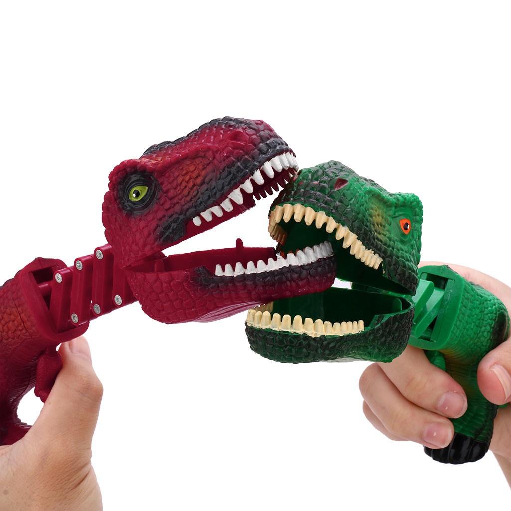 Novelty Dinosaurus Hiu Grabber Mainan Dinosaur Bite Game Teleskopik Klip Kreatif Pick Up Cakar Orang Tua-Anak Mainan Interaktif Untuk Anak Dewasa