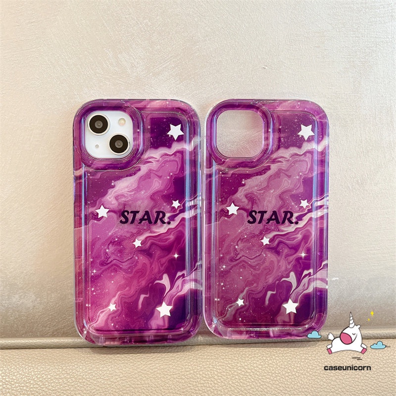 Casing Untuk Redmi 10 9 12C 10C 9A 10A A1 9T 9C NFC Redmi Note 8 11s 11 10s 10 9 POCO F4 Art Ink Speckle Simple Letter Stars Soft Tpu Airbag Shockproof Back Case