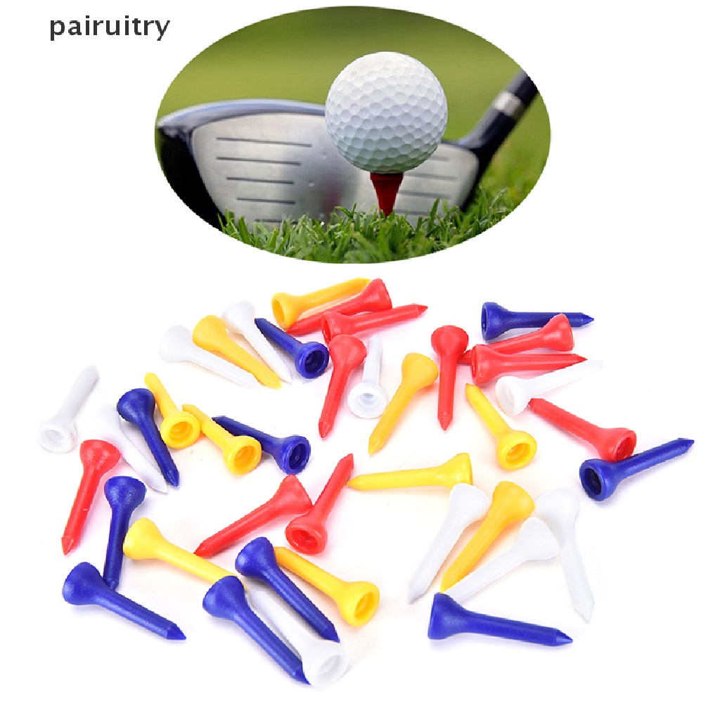 Prt 100PCS 36mm Pride Professional Tee Evolution Tee Kaos Golf Pewangi Plastik PRT