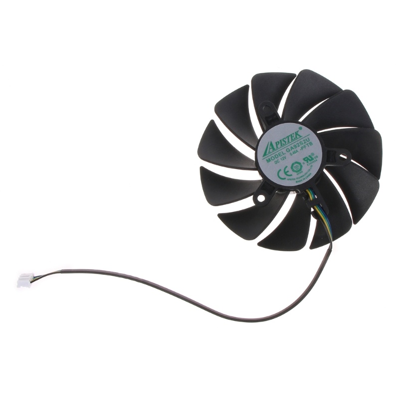 Bt1/2piece 89mm 12V 4Pin GA92S2U VGA Cooling Fan Untuk ZOTAC GAMING GeForce RTX3060 RTX3060Ti Twin Edge OC Kartu Grafis