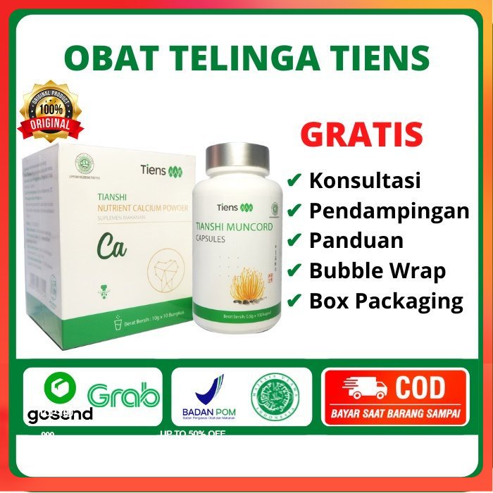 PRODUK TIENS UNTUK OBAT SAKIT TELINGA