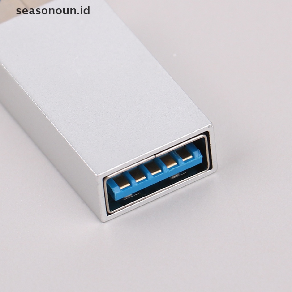 Seasonoun USB Data Blocker Mendukung Pengisian Daya Hingga 5V/2.4A Untuk Android IOS Windows Sistem Blackberry Melindungi Dukungan Keamanan Data  Konektor USB Male To Female 3.0 USB Data Blocke