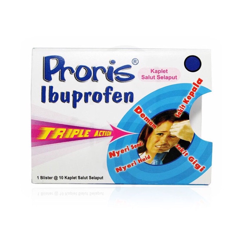 Proris Tablet Triple Action Per Lembar isi 10 Tablet / TM