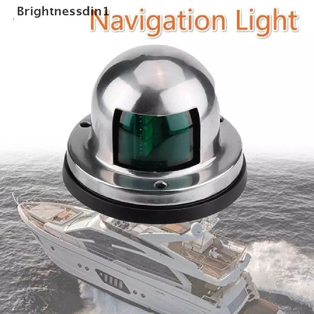 [Brightnessdin1] Lampu Spot Indikator Navigasi Kapal Laut Marine Boat Yacht LED Warning Signal Light Butik