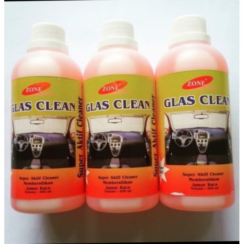 GLASS CLEANER ZONE/PEMBERSIH JAMUR KACA MOBIL 500 ML