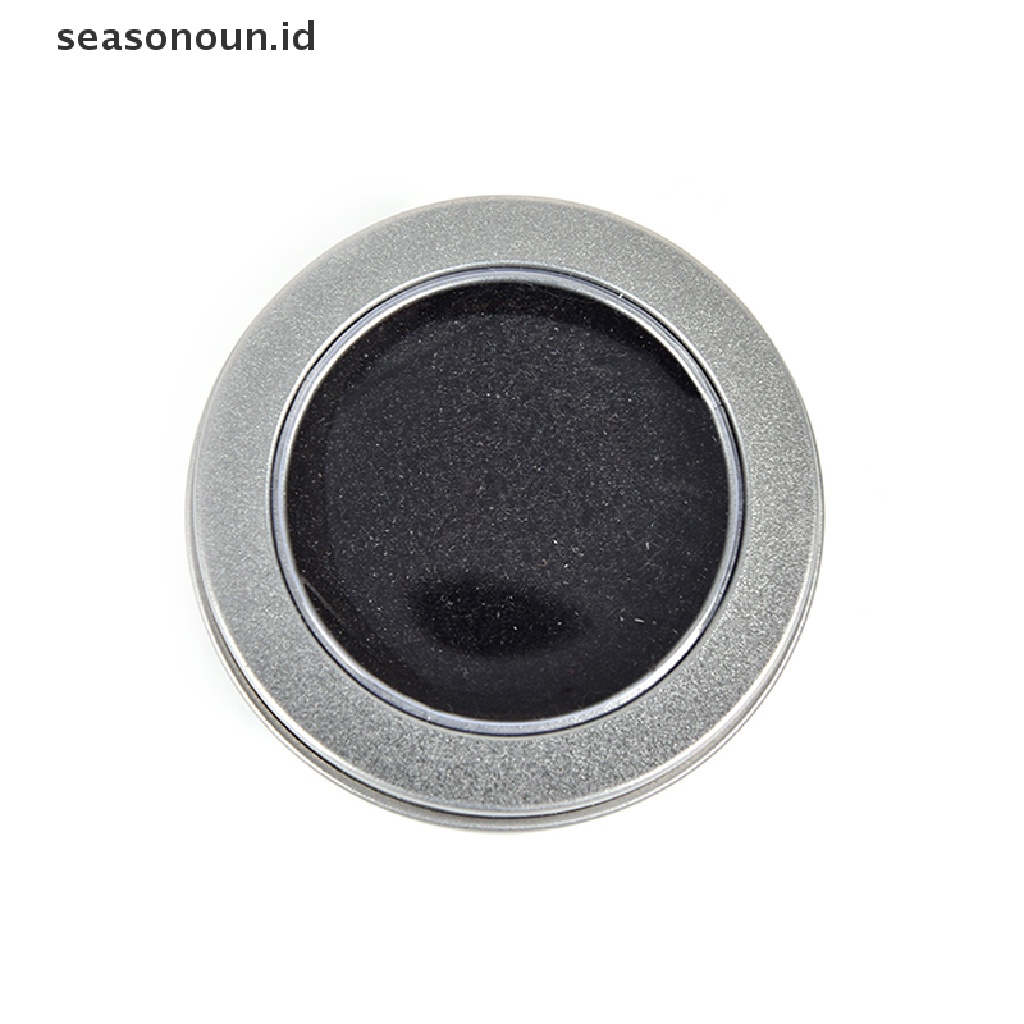 Seasonoun Perak Logam Bulat Kotak Jam Tangan Perhiasan Etalase Watch Box Holder 6.5 * 4cm.