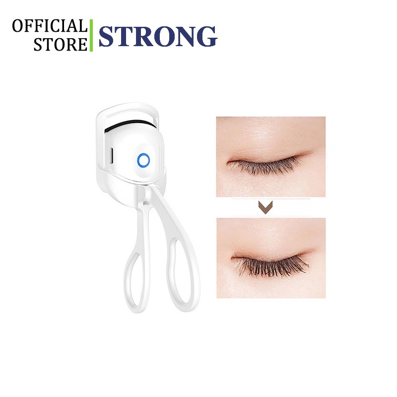 Bomidi Electric Heated Eyelash Curler Rechargeable Eyelashes Curls Makeup Tools Eye Lash Perm EC1