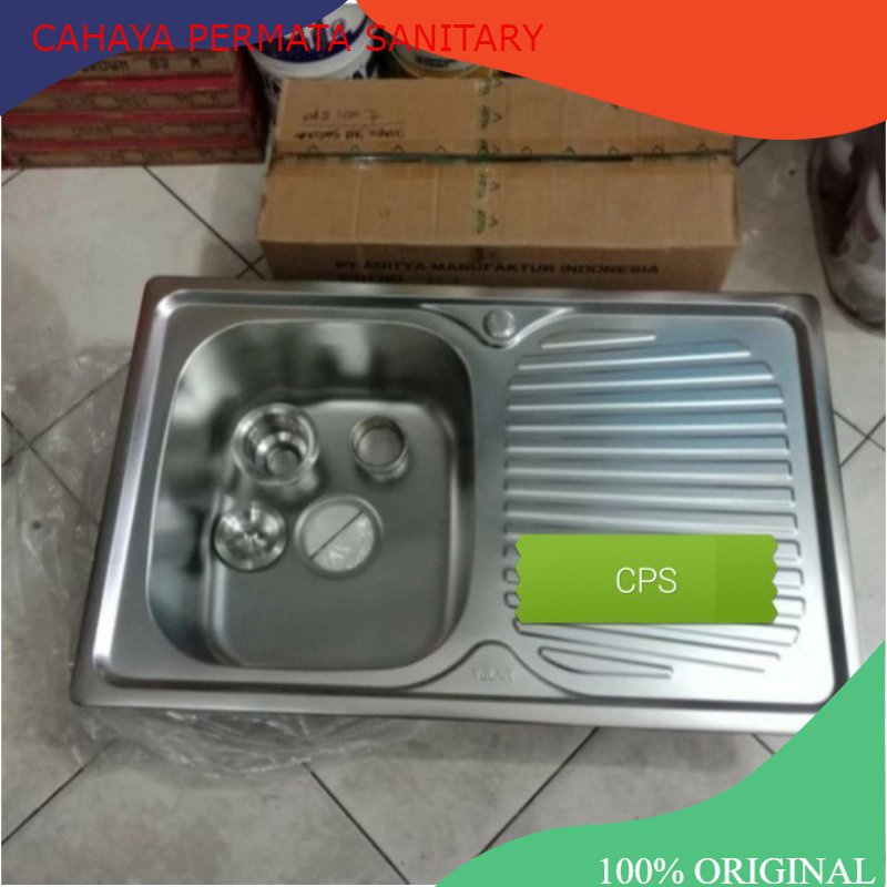 Kitchen sink VELAR/Bak cucu piring/Wastafel Cuci piring murah