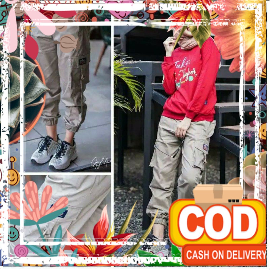 CELANA GUNUNG CARGO WANITA / hiking