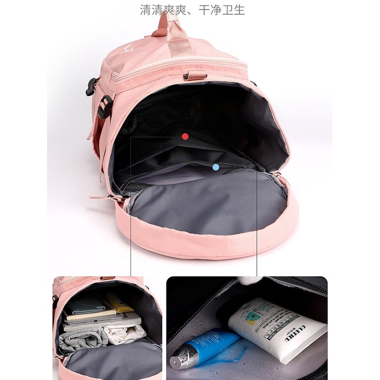 JX 515 Tas Travel Korea Multifungsi - Tas Travel Ransel / Selempang / Jingjing -TasMudik