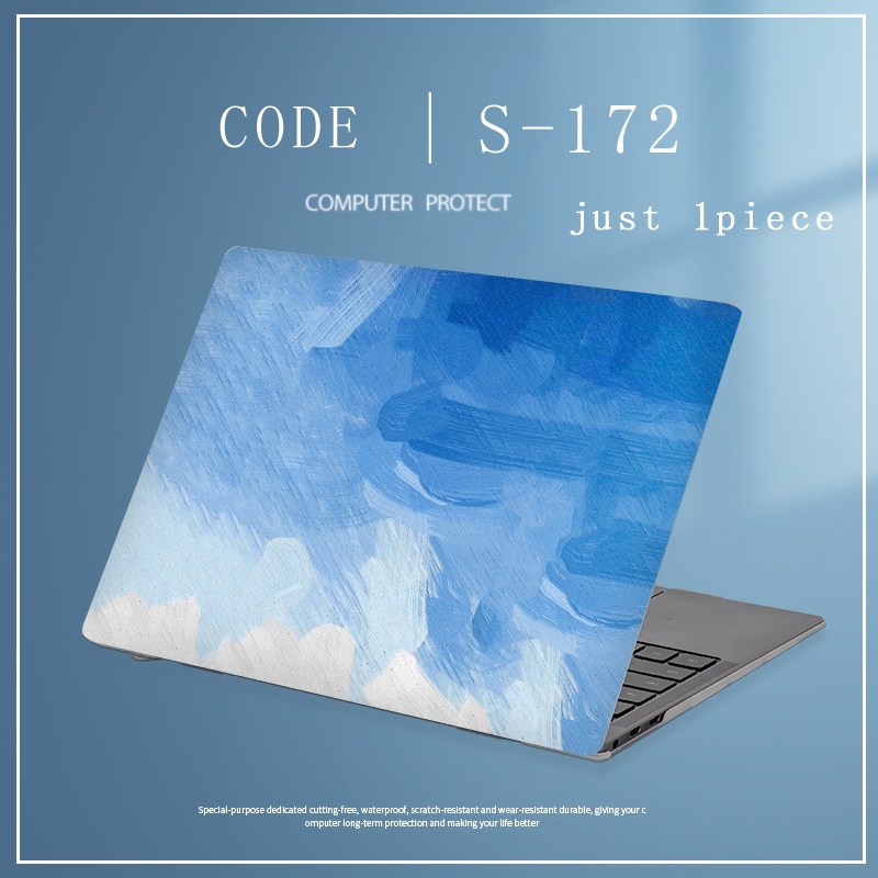 1pc Universal Menyesuaikan Pola COD Cover Laptop Cinnamoroll Skin Stiker Untuk Huawei MateBook D15 MateBook X Pro KLVL-W56W Lukisan Notebook Sticker Film