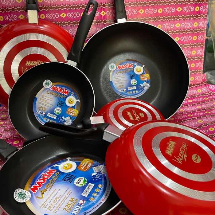 Kuali Teflon Maxim Valentino Original