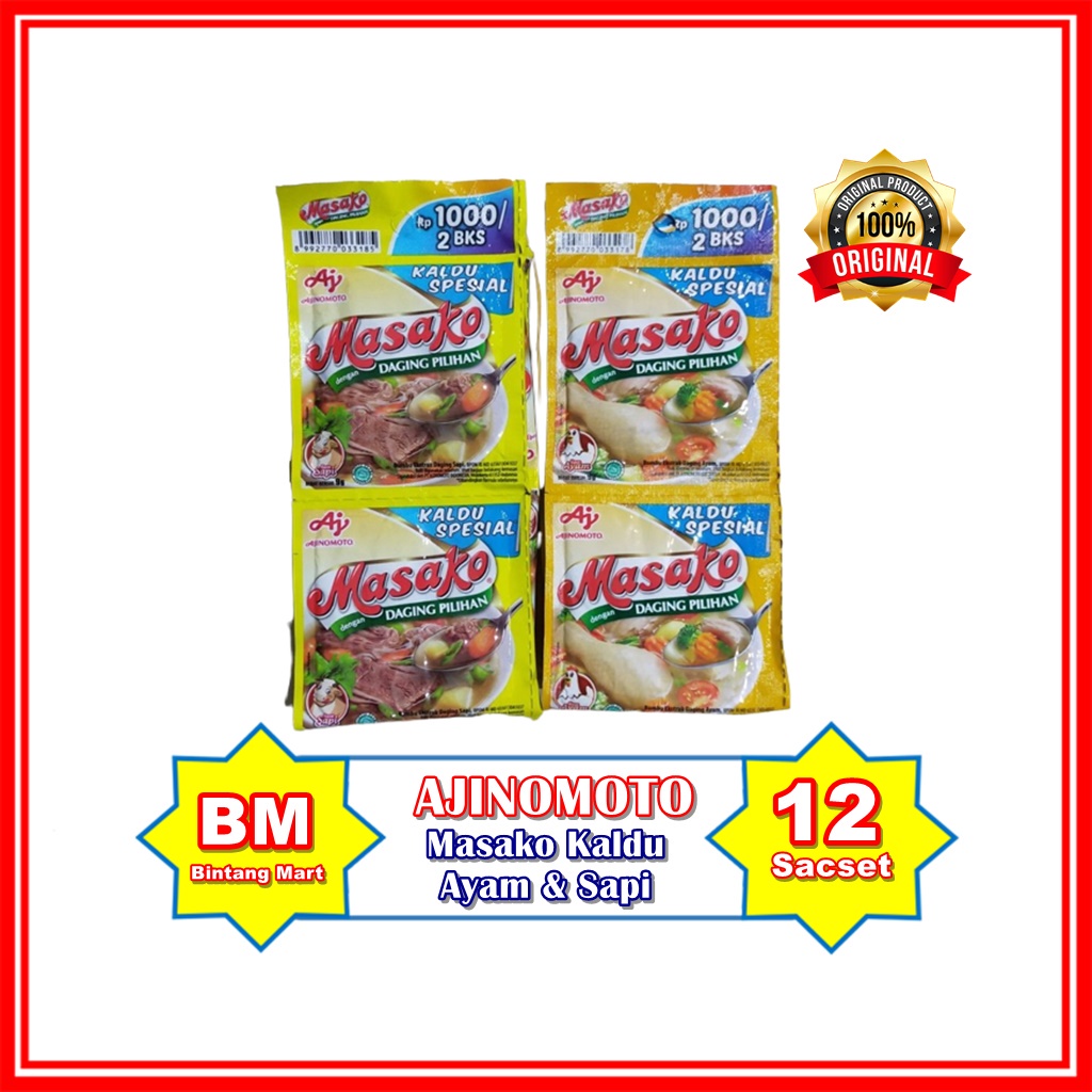 AJINOMOTO Masako Ayam Sapi Renceng Lusin