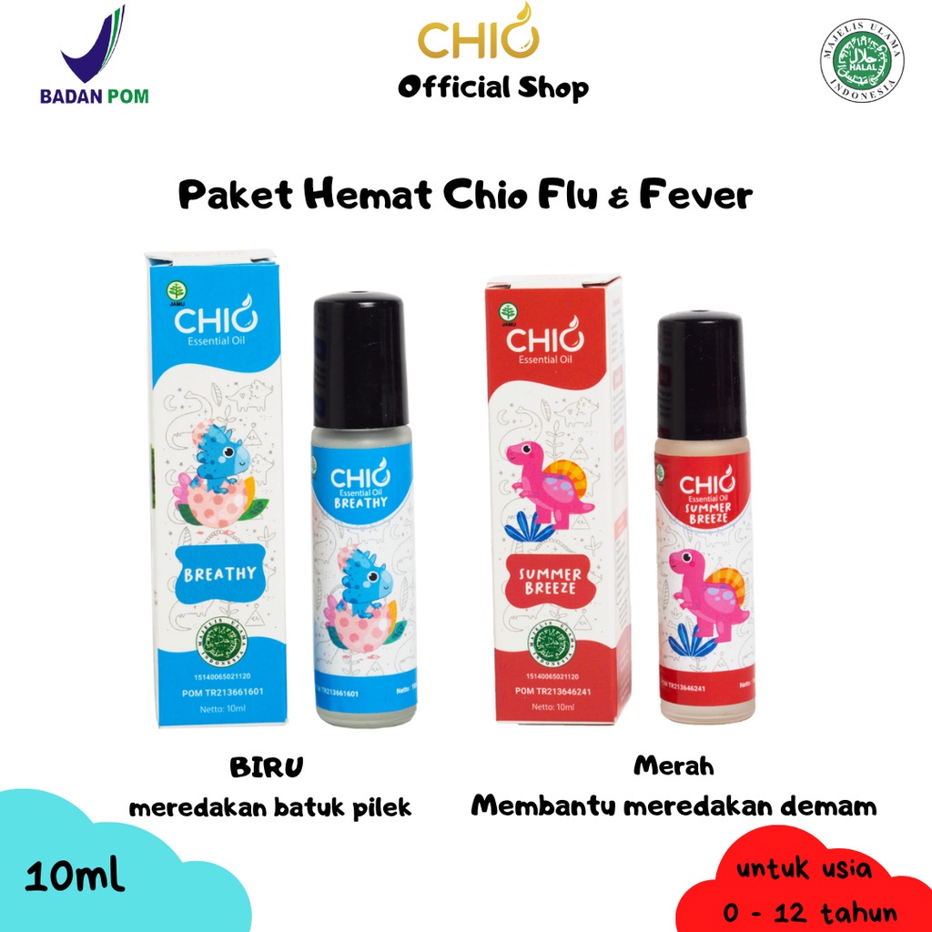 KNB Cessa Cough N Flu (0-3th) - Essential Oil Pereda Batuk &amp; Pilek Bayi Aromaterapi Baby
