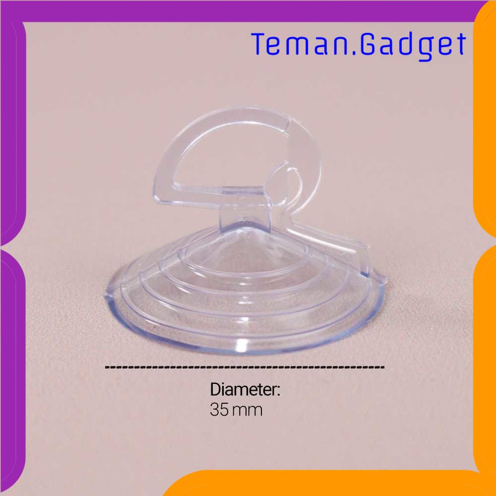 TG - ART Naran Alat Tempel Dinding Suction Cup Hook 35 mm 10 PCS - ZLQ1718